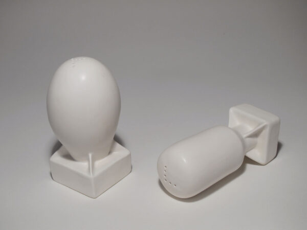 Atomic Salt and Pepper Shakers