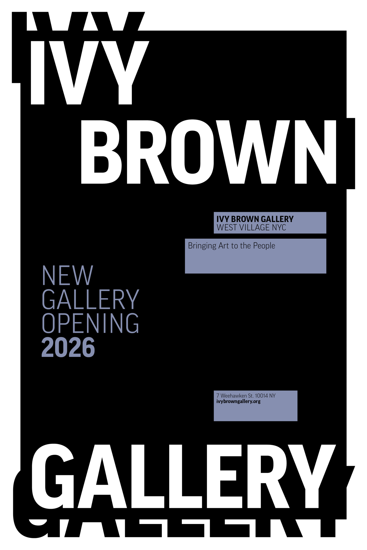 New Gallery Opening 2026